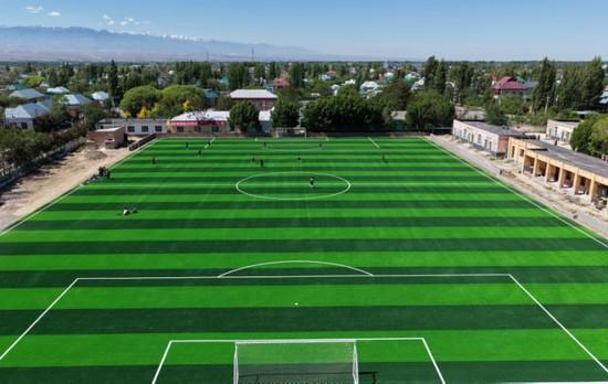 KOK体育app下载-新疆伊宁一青年投资500万元，在当地自建FIFA标准足球场